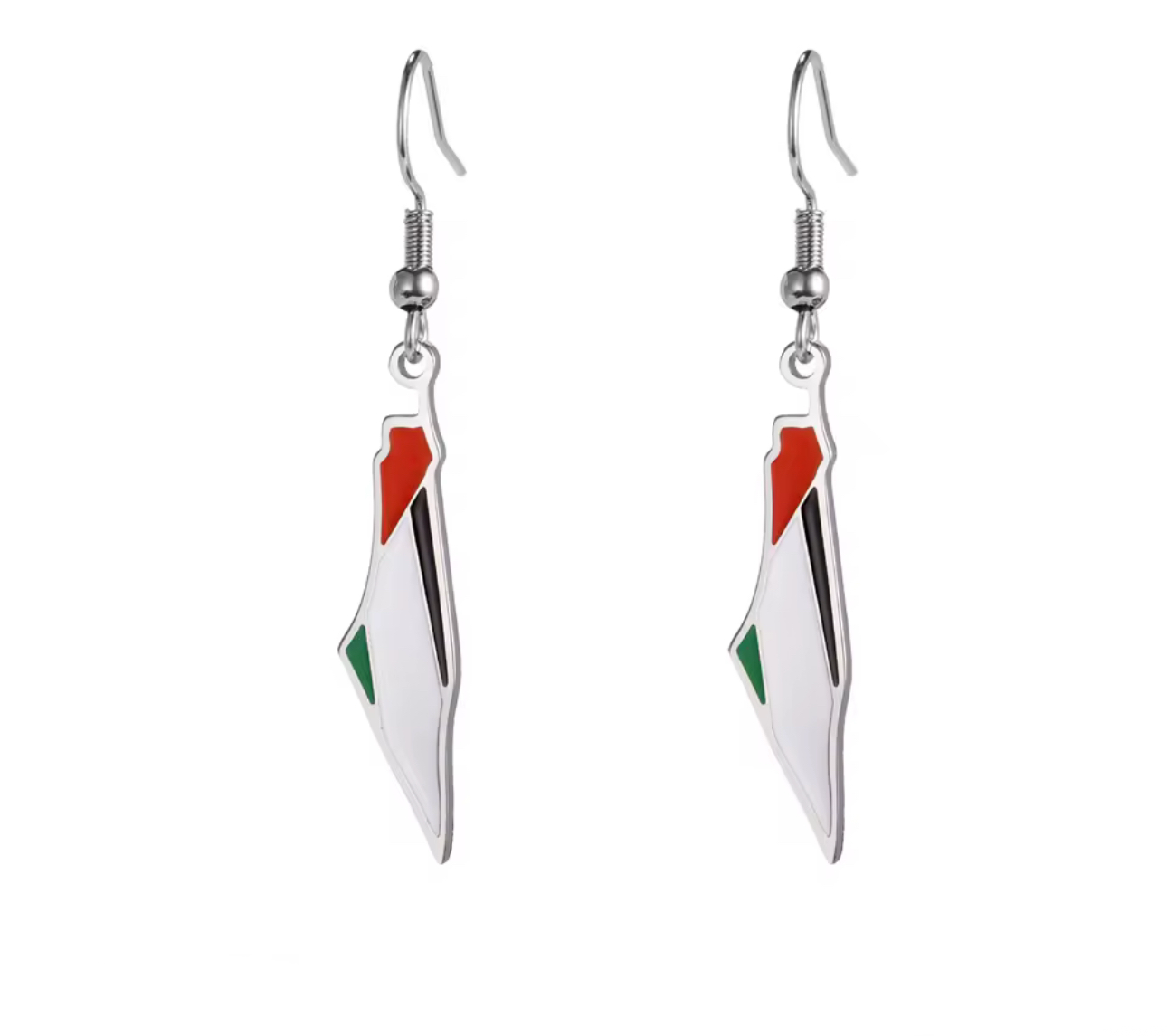Palestina Kart Øredobber
