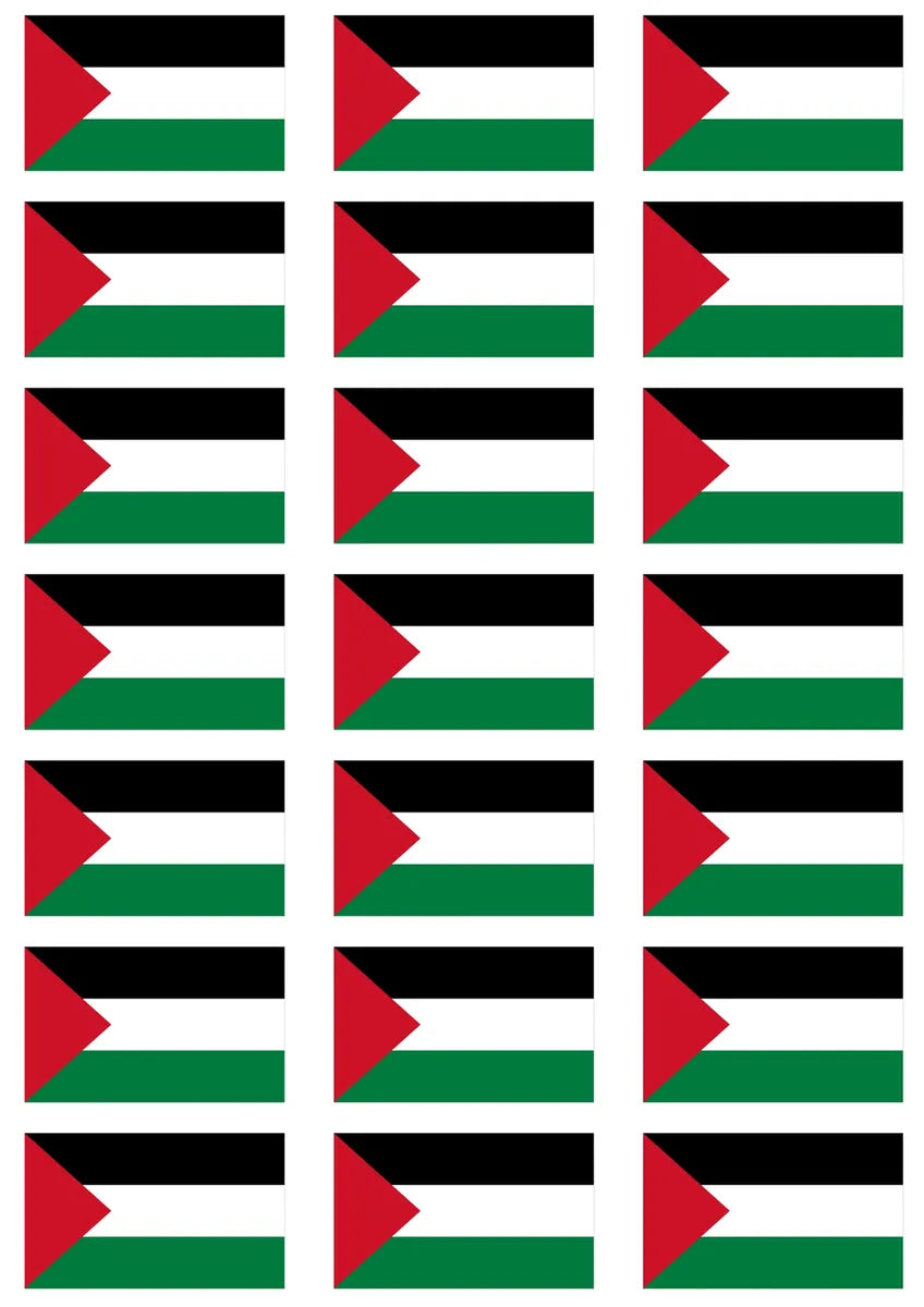 Flagg-klistremerke - FREE-GAZA