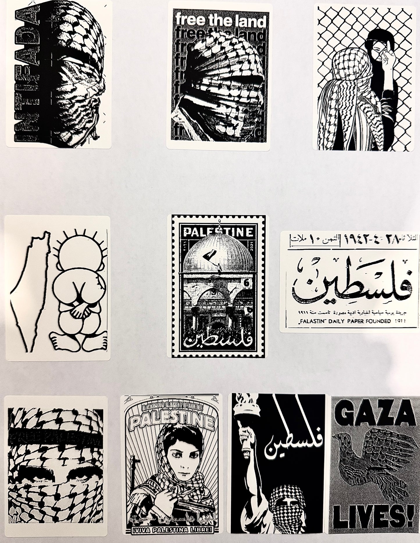 Klistremerker - FREE-GAZA