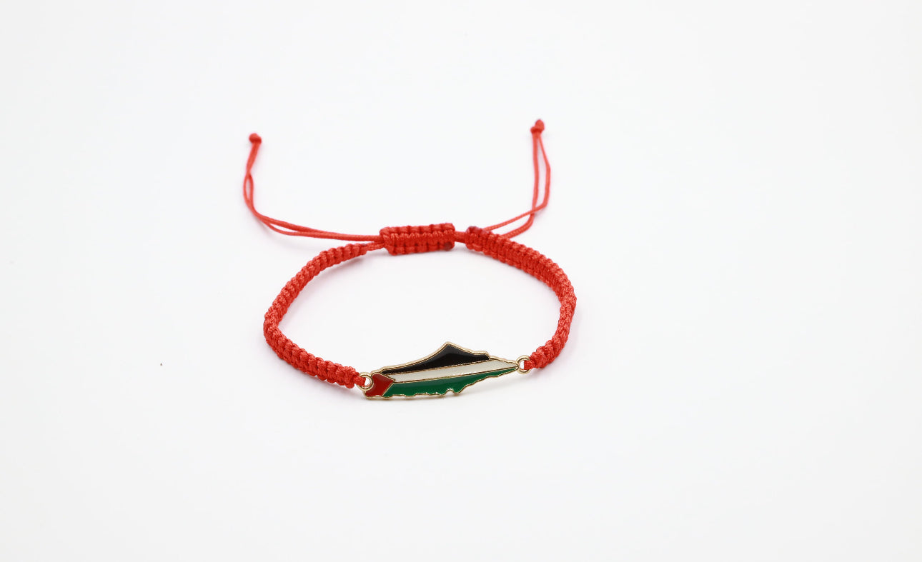 Brodert Kart armbånd