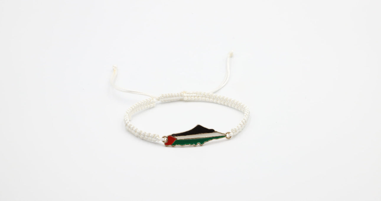 Brodert Kart armbånd