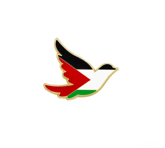 Palestina Fugl Pin