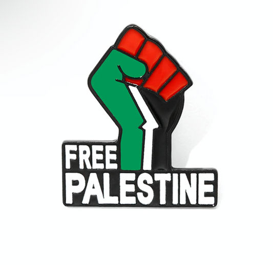 Free Palestine Pin